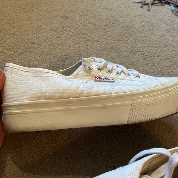 SUPERGA PLATFORM SNEAKERS size 10 - Picture 4 of 6